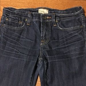 Size 7-8 straight leg Vigoss jeans dark denim